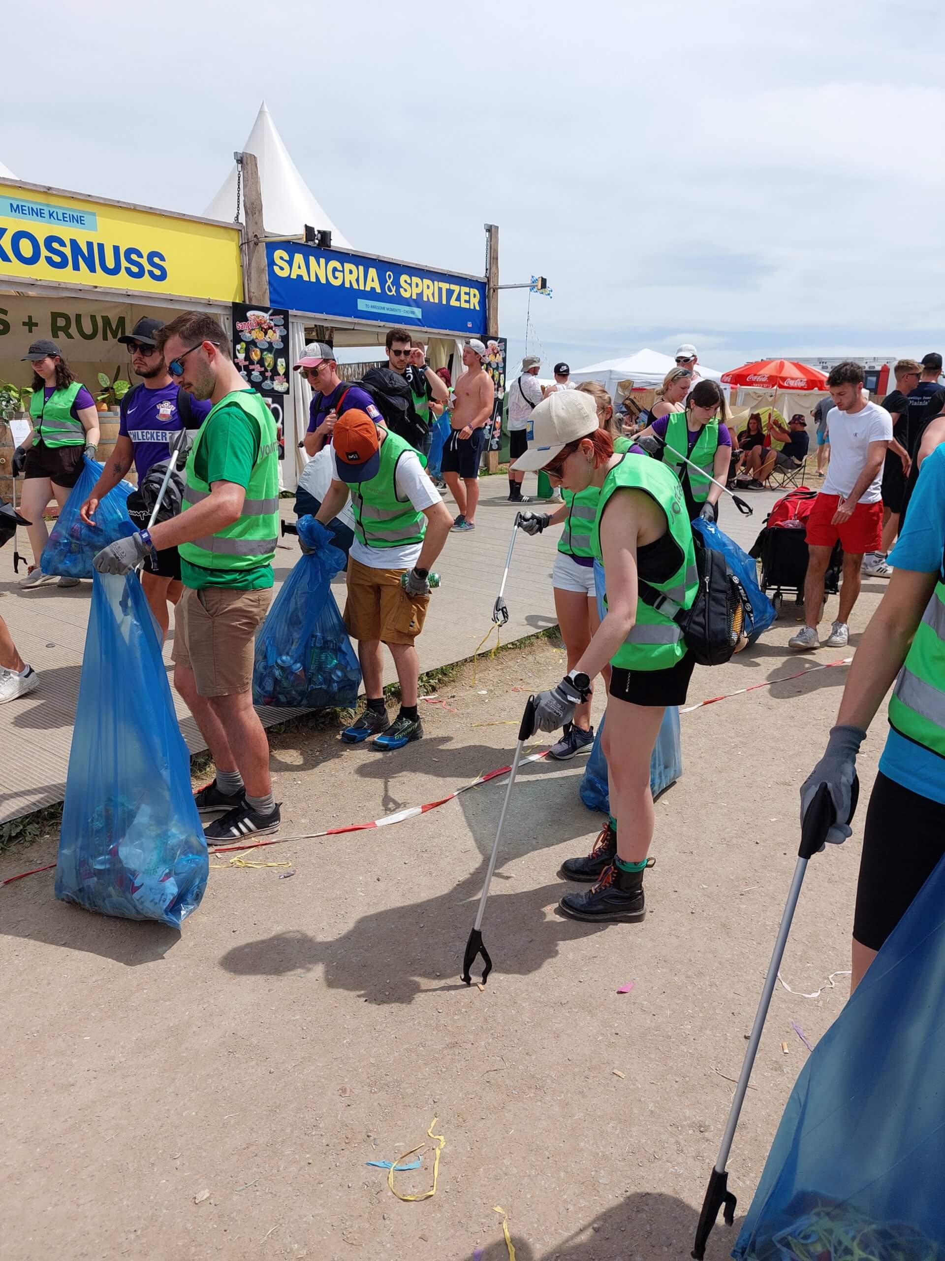 Clean-up Action am ELF23