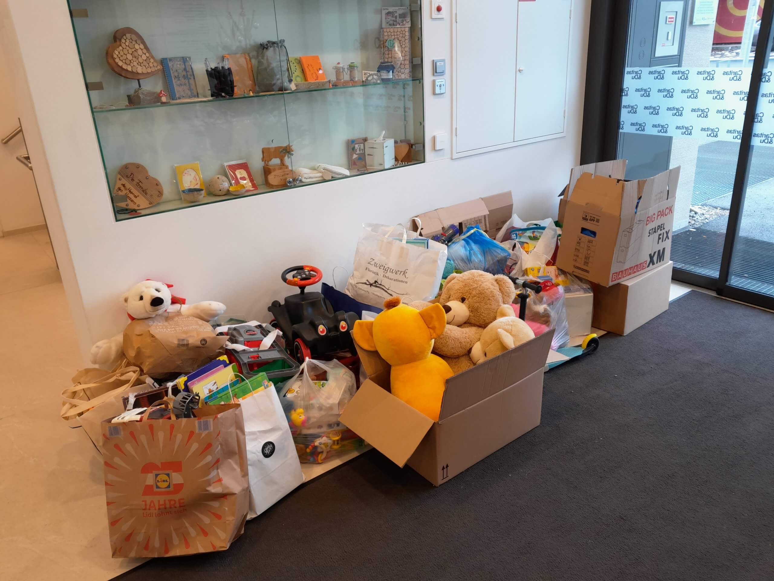 Spendenaktion Familienhilfe Caritas Zentrale